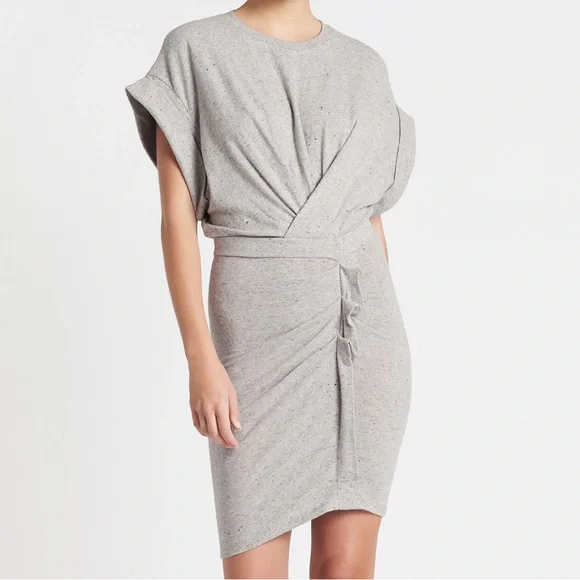 slim fit dress slacks Rach Dress in Heather Grey main image 1